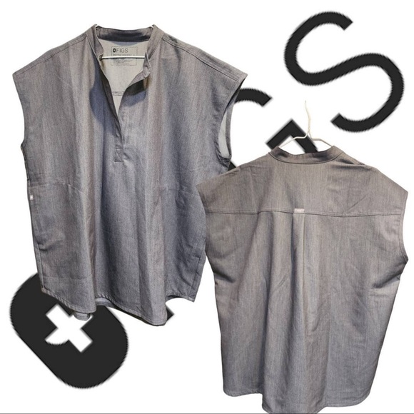 Figs Rafaela Oversized Graphite Size Medium - Picture 4 of 5